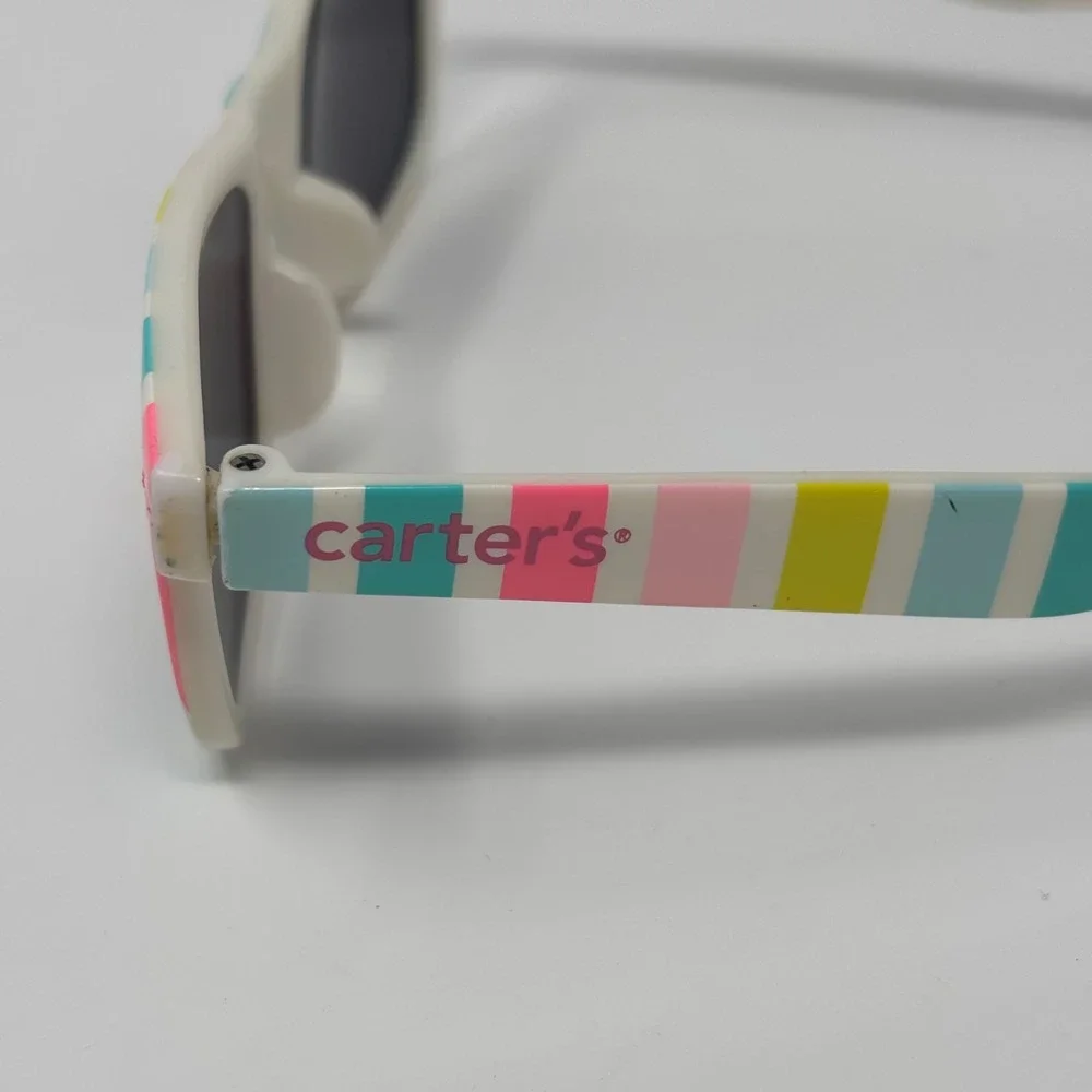 Carters Sunglasses Girls Multicolor Striped Retro Wayfarer Beach‎ Summer
